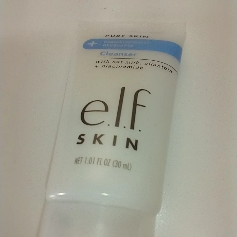 ELF Lash Incredicurl Mascara ,Pitch Black,0.32oz& Moisturizer Oat Milk Ceramides
